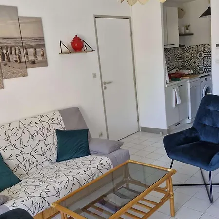 Climatise Avec Terrasse Et Piscine Au Lavandou - Fr-1-308-168 Apartamento *